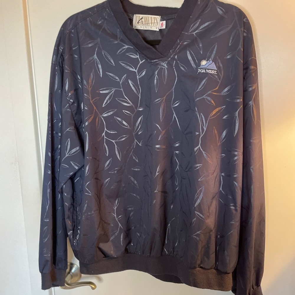 Women’s  Elements Golf Warm Up Pull Over Sz: L